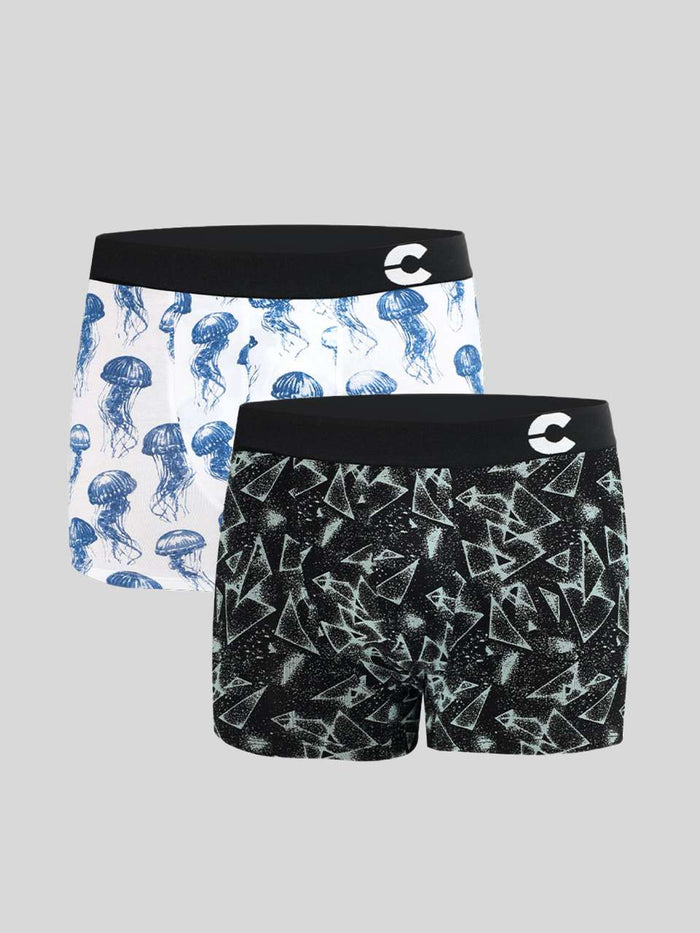 Jellyfish White; Northern Lights Black / S / Men