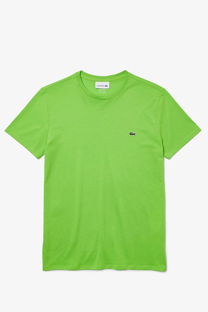 Men's Crew Neck Pima Cotton Jersey T-Shirt Green