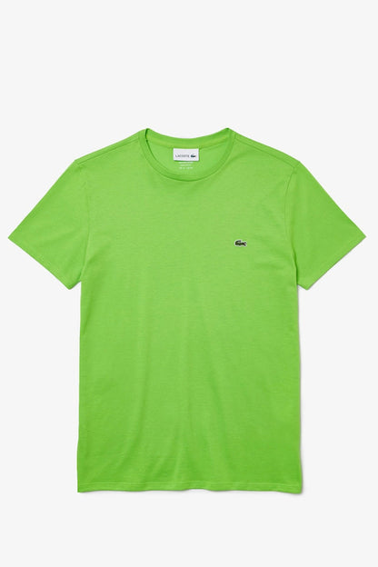 Men's Crew Neck Pima Cotton Jersey T-Shirt Green