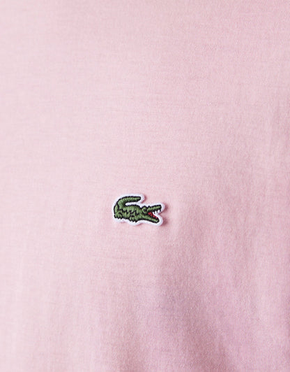 Men's Crew Neck Pima Cotton Jersey T-Shirt Pink
