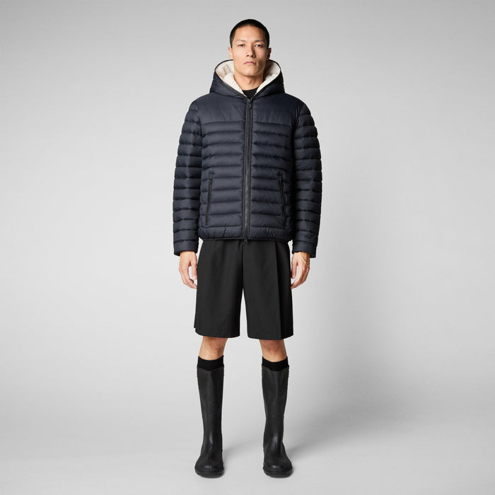 Men's Morus Hooded Jacket In Black