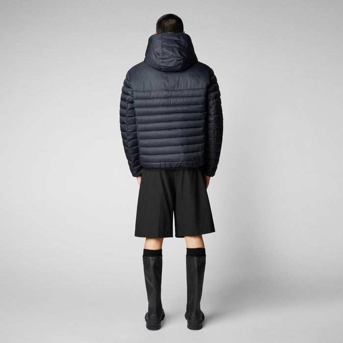 Men's Morus Hooded Jacket In Black