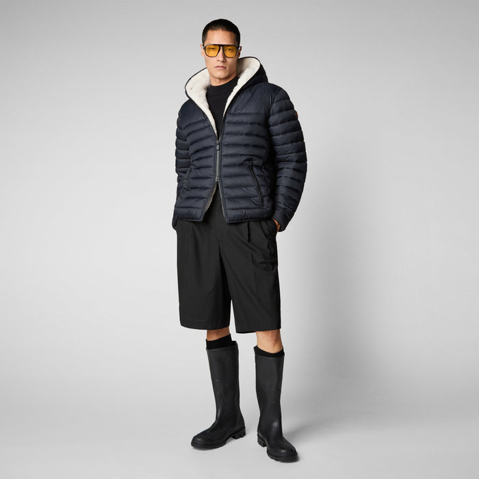 Men's Morus Hooded Jacket In Black