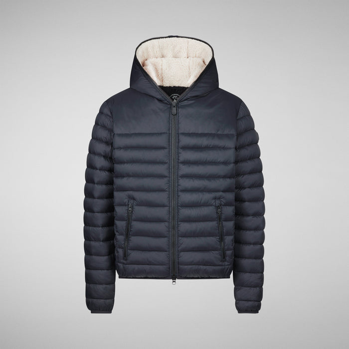 Men's Morus Hooded Jacket In Black