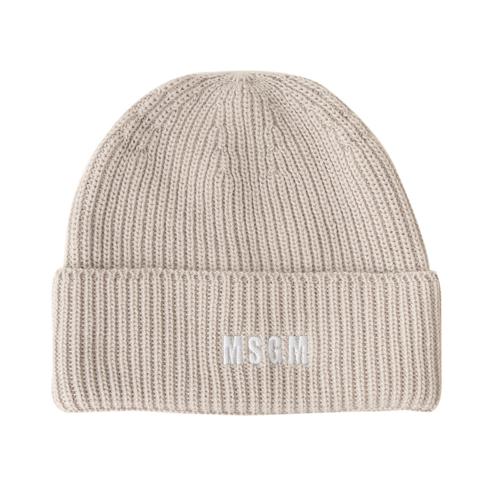 Men's Msgm Cappello Beanie Grey