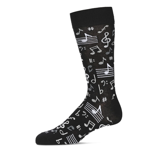 MEN'S MUSICAL NOTES SOCKS