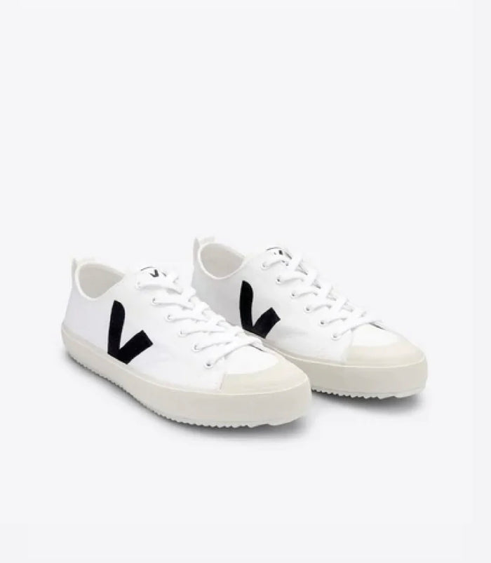 Men's Nova Canvas White Black