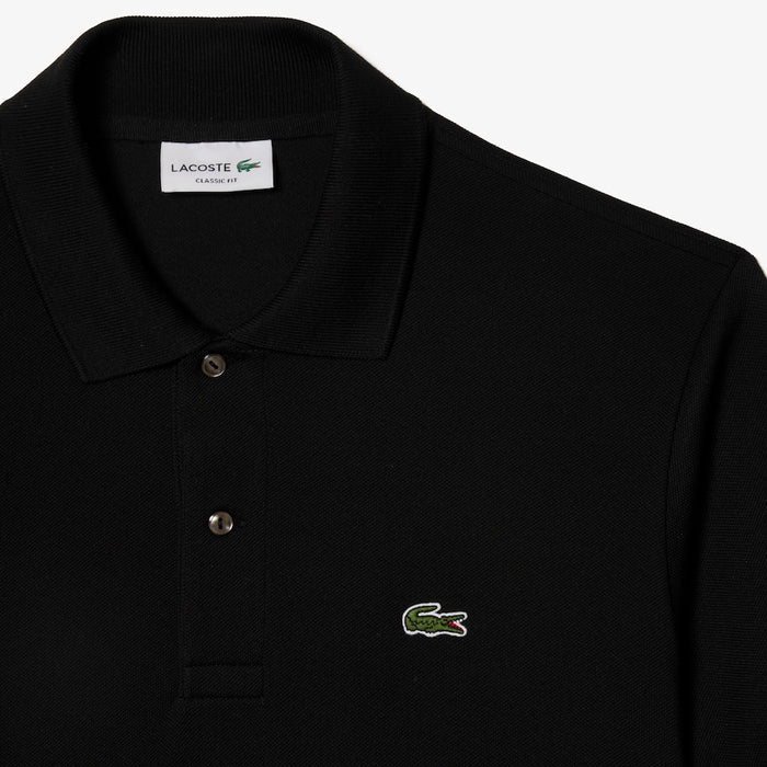 Men's Original L.12.12 Petit Piqué Cotton Polo Black
