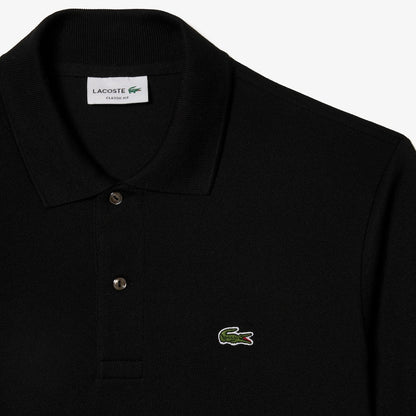 Men's Original L.12.12 Petit Piqué Cotton Polo Black
