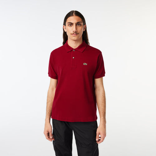 Men's Original L.12.12 Petit Piqué Cotton Polo Bordeaux