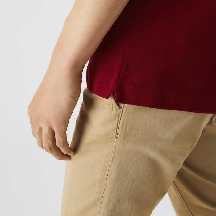 Men's Original L.12.12 Petit Piqué Cotton Polo Bordeaux