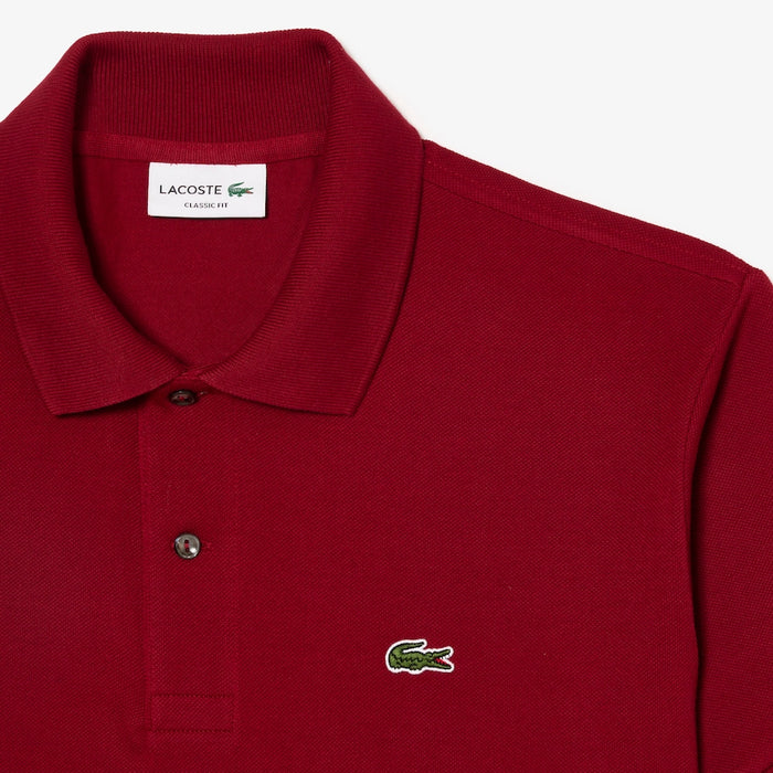 Men's Original L.12.12 Petit Piqué Cotton Polo Bordeaux