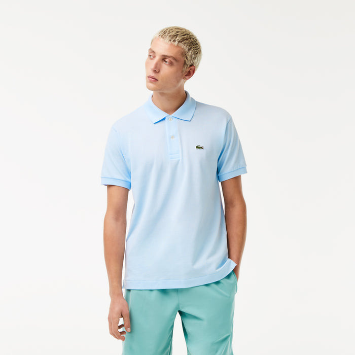 Men's Original L.12.12 Petit Piqué Cotton Polo Light Blue