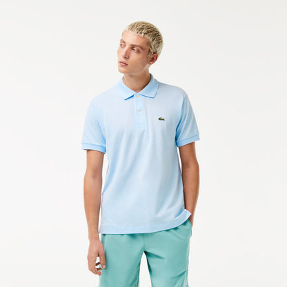 Men's Original L.12.12 Petit Piqué Cotton Polo Light Blue