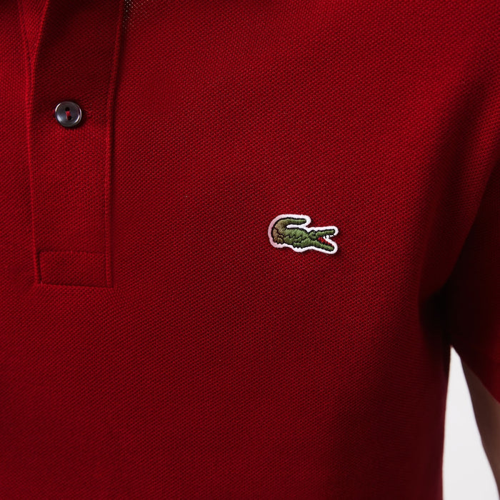 Men's Original L.12.12 Slim Fit Petit Piqué Cotton Polo Bordeaux