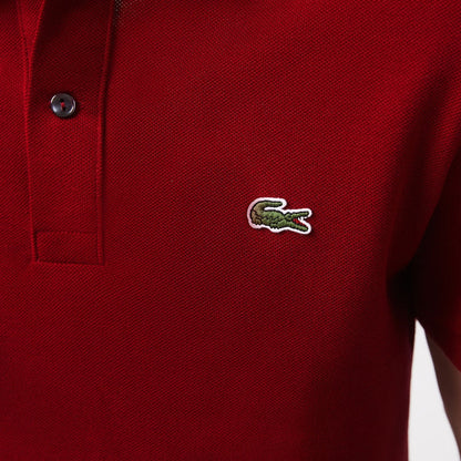 Men's Original L.12.12 Slim Fit Petit Piqué Cotton Polo Bordeaux