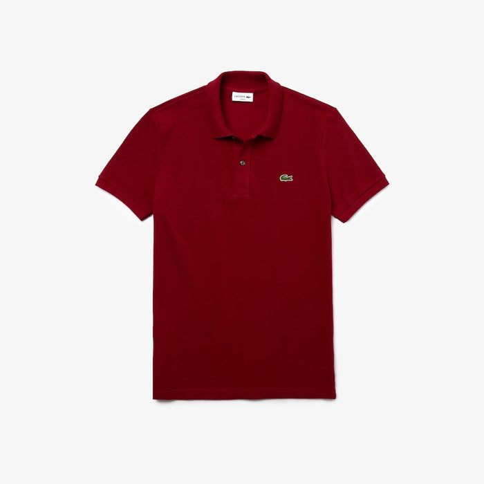 Men's Original L.12.12 Slim Fit Petit Piqué Cotton Polo Bordeaux
