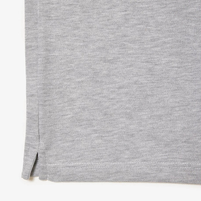 Men's Original L.12.12 Slim Fit Petit Piqué Cotton Polo Grey Chine
