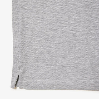 Men's Original L.12.12 Slim Fit Petit Piqué Cotton Polo Grey Chine