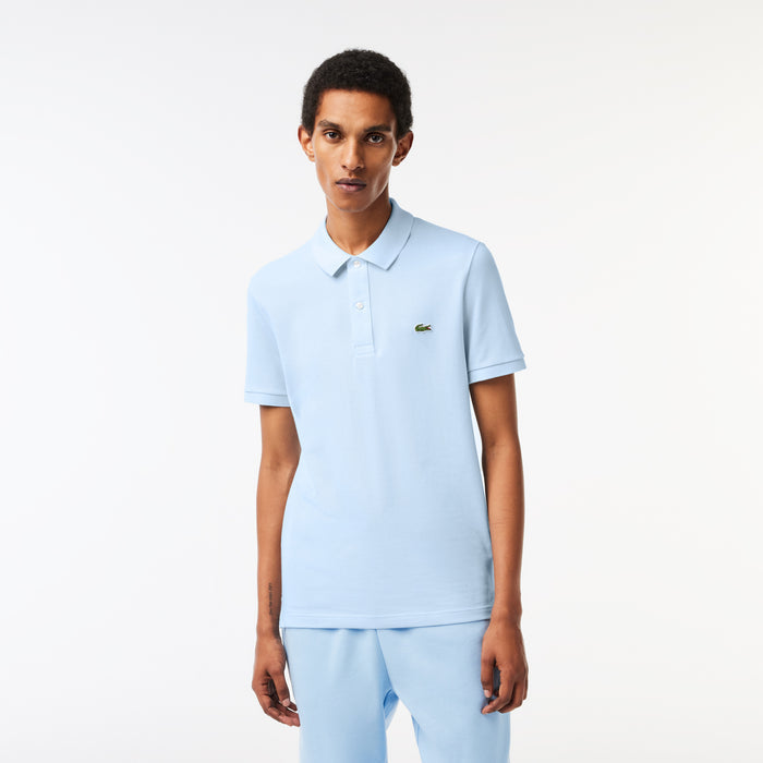 Men's Original L.12.12 Slim Fit Petit Piqué Cotton Polo Light Blue