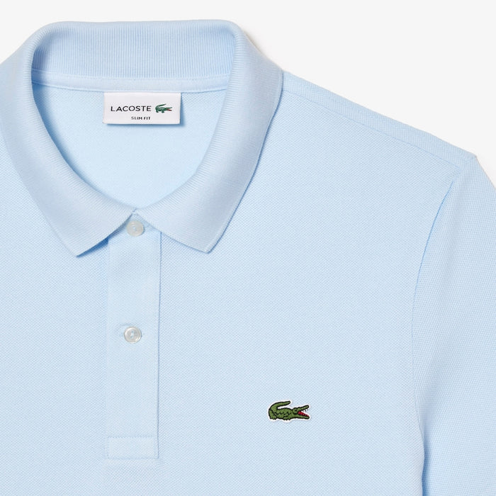 Men's Original L.12.12 Slim Fit Petit Piqué Cotton Polo Light Blue
