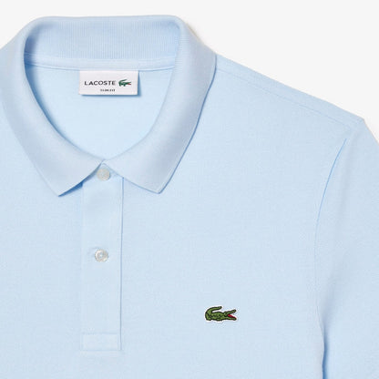 Men's Original L.12.12 Slim Fit Petit Piqué Cotton Polo Light Blue