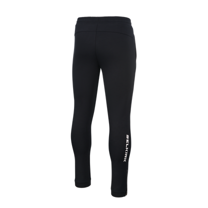 Selkirk pickleball men's joggers pants in black, white, and tan.