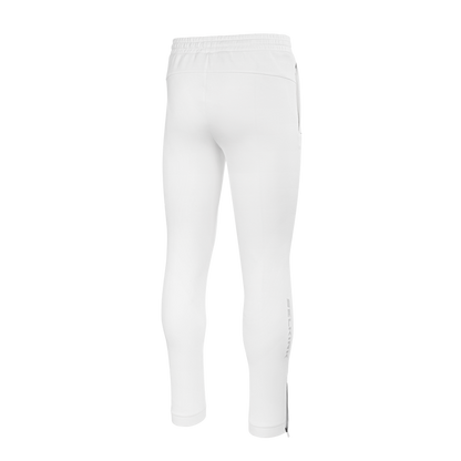 Selkirk pickleball men's joggers pants in black, white, and tan.