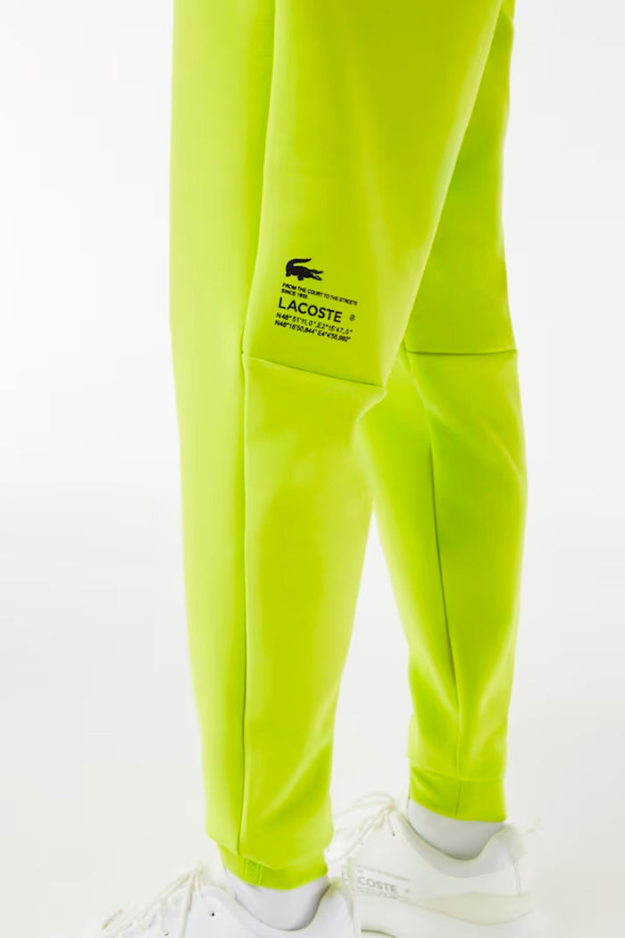 Men's Reflective Print Joggers Lime