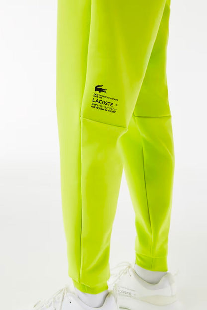 Men's Reflective Print Joggers Lime