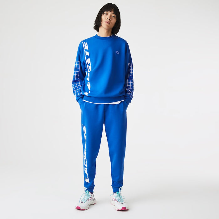 Men's Slim Fit Branded Sweatpants Blue