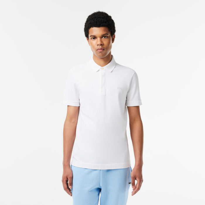 Men's Stretch Cotton Smart Paris Polo White