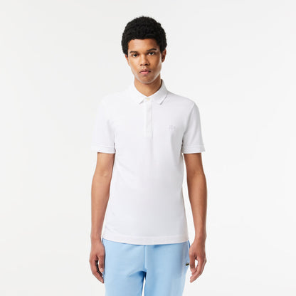 Men's Stretch Cotton Smart Paris Polo White