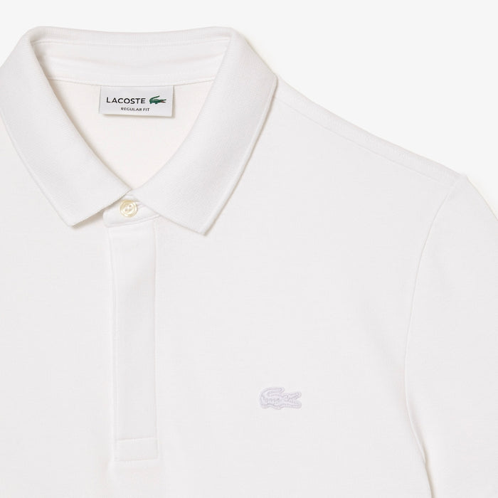 Men's Stretch Cotton Smart Paris Polo White