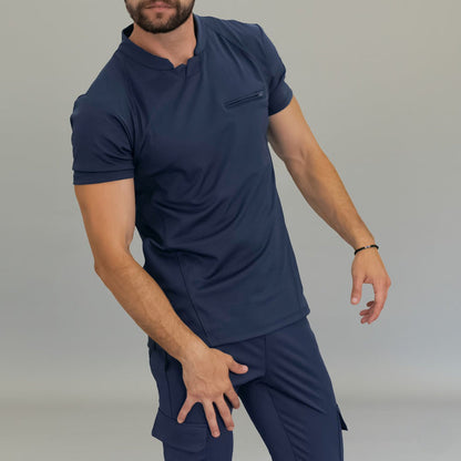Men's Top 910 Navy Blue Super Stretch