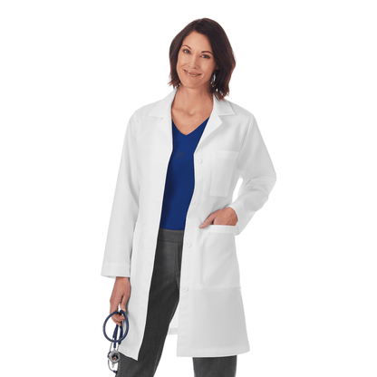 META Labwear 37" Women's Twill Lab Coat - 1964