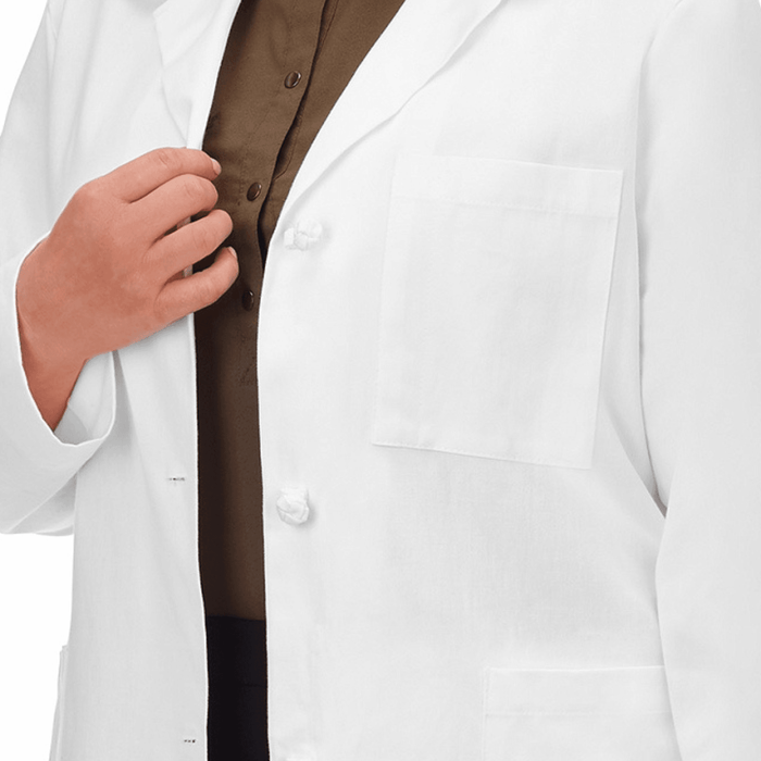 META Labwear 38" Women's Knot Button iPad Lab Coat - 763