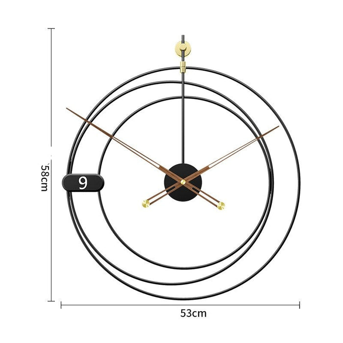 Metal Wall Clock