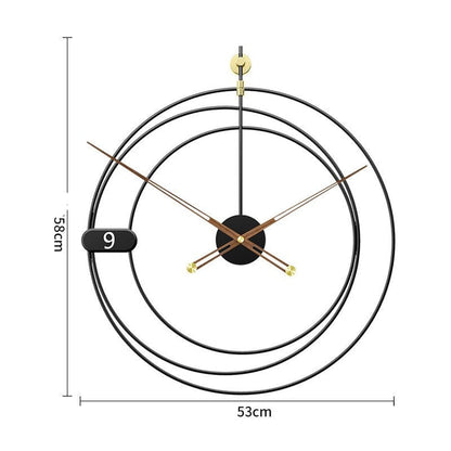 Metal Wall Clock