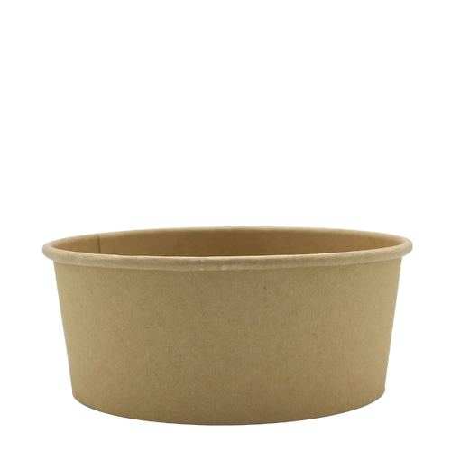 Go Pak Takeaway Box Microwavable Kraft Round Deli Bowls