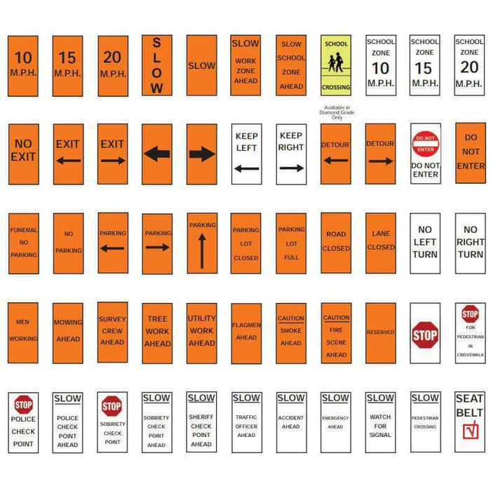 Minicade® Signage - Crowd Control Warehouse