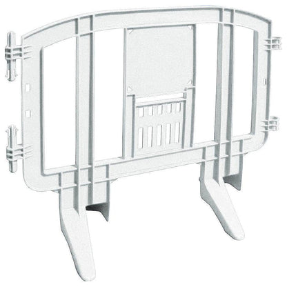 Minit Interlocking Plastic Pedestrian Barricade, 4 Ft.