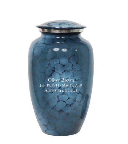 Modest Series - Classic Denim Cremation Urn - IUAL115