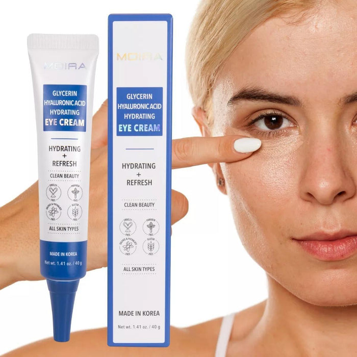 MOIRA Cosmetics Glycerin Hyaluronic Acid Hydrating Eye Cream 40 g