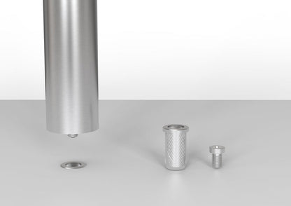 Montour Line Mini Floor Socket for Removable Stanchions - Crowd Control Warehouse