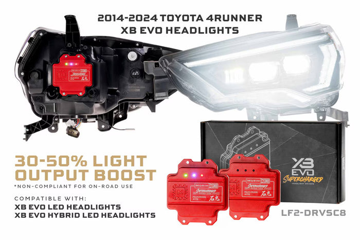 Morimoto XB EVO DUAL DRL Supercharger For 4Runner Headlights (2014-2024)