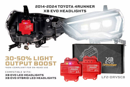 Morimoto XB EVO DUAL DRL Supercharger For 4Runner Headlights (2014-2024)