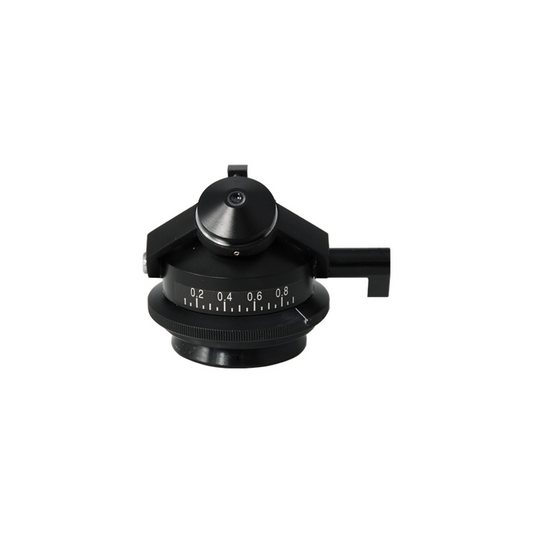 N.A 0.90 Microscope Abbe Condenser, SKU PL04055351, three quarter front view