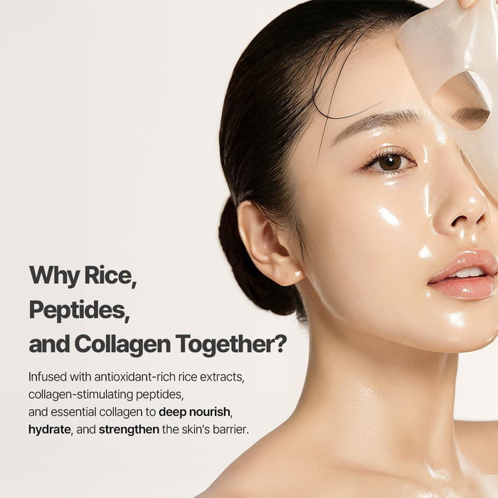 NACIFIC Rice Pepta Collagen Gel Mask 4 pcs