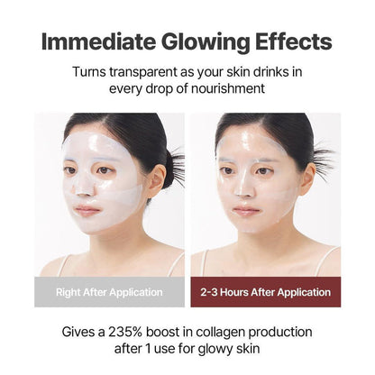 NACIFIC Rice Pepta Collagen Gel Mask 4 pcs